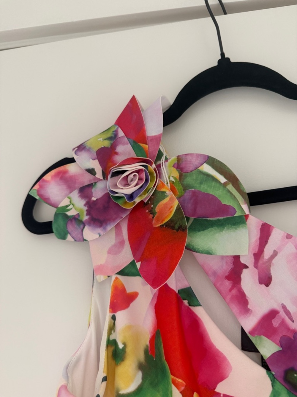 Adrianna Papell Floral Dress - Picture 3 of 4